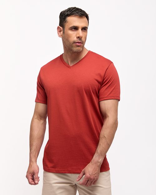 Polo Hombre Antonio Core Rojo Ladrillo