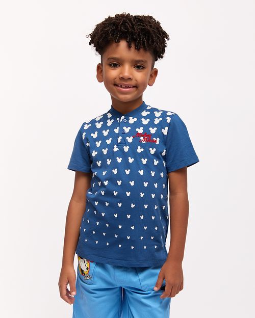 Polo Niño Mike Azul Suzo