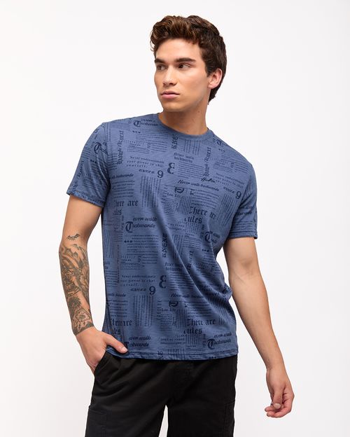 Polo Hombre Steve Azul Pacífico