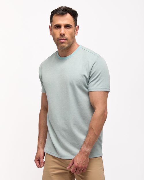 Polo Hombre Anderson Turqueza Claro