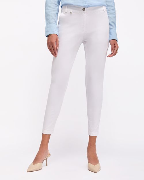 Pantalón Mujer Bero Blanco Optico