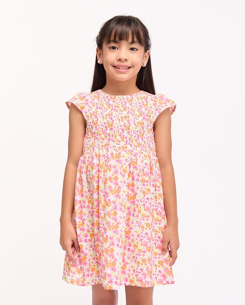 Vestido Niña Kris Rosado Wood
