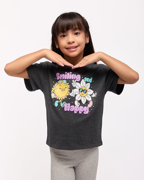 Polo Niña Deisy Negro Jazpe