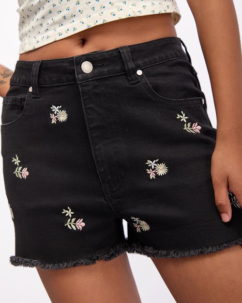 Short Mujer Anahi Negro