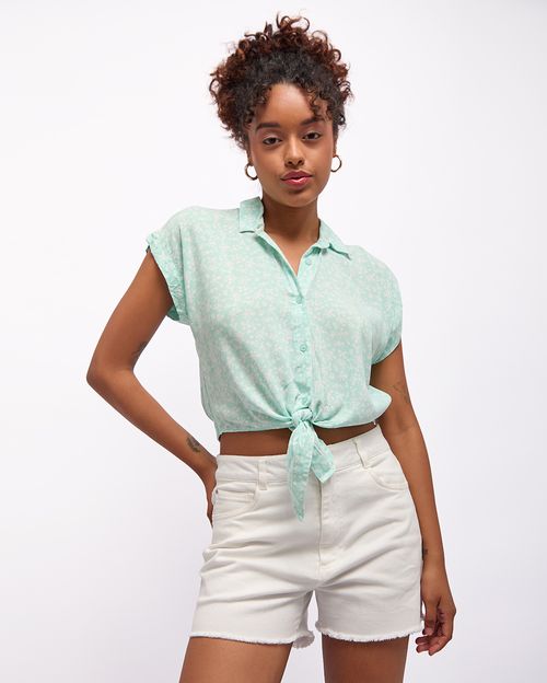 Blusa Mujer Sima Turqueza Spray