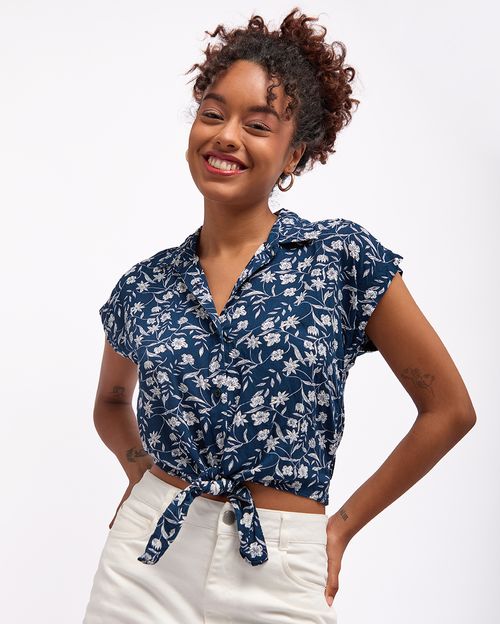 Blusa Mujer Sima Azul Imperial