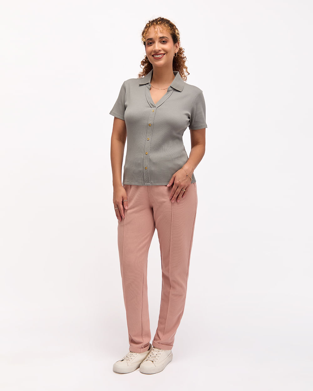 Polo-Cuello-Camisa-Mujer-Supriya-Plomo-S