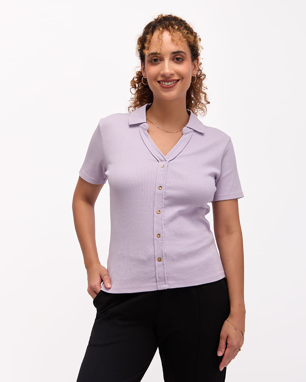 Polo-Cuello-Camisa-Mujer-Supriya-Lila-S
