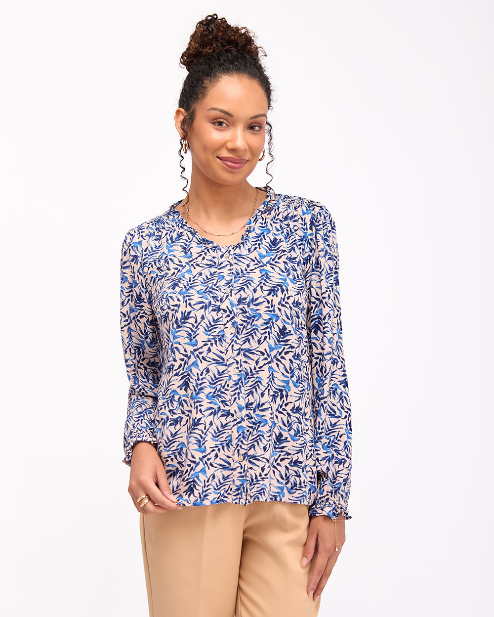 Blusa-Mujer-Agatha-Print-Rosado-Vintage-S