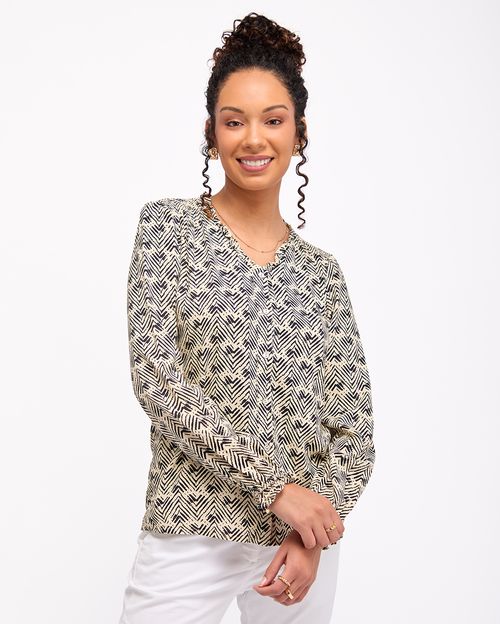 Blusa Mujer Agatha Print Coco