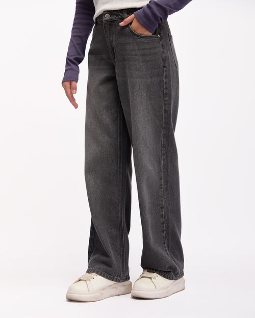 Jean Jovencita Rosita Washed Grey