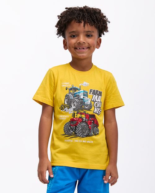 Polo Niño Eros Amarillo Oro