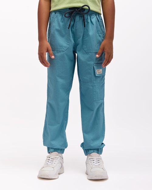 Jogger Niño Jean Acero Denim
