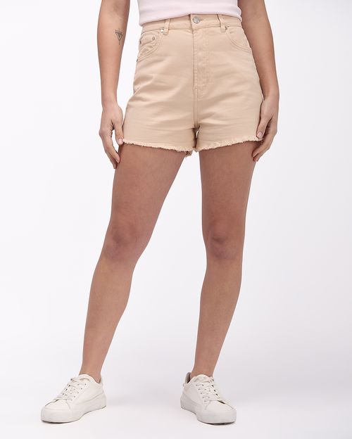 Short Mujer Lisa Beige
