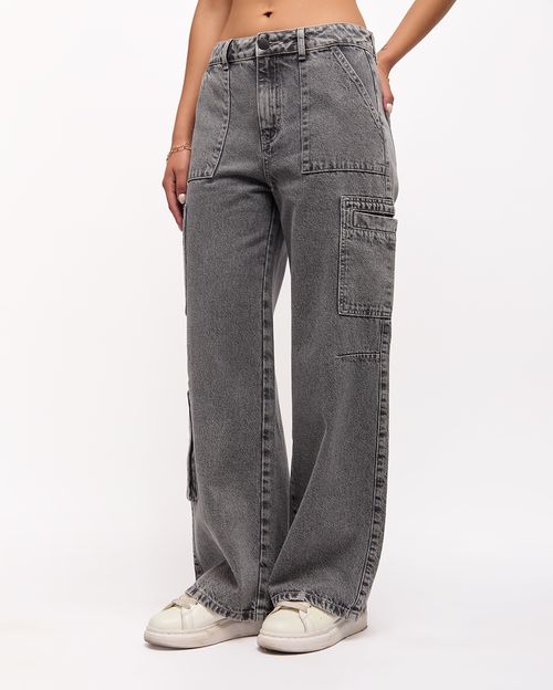 Jean Mujer Paola Total Grey