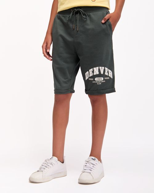 Bermuda Jovencito Franco Charcoal