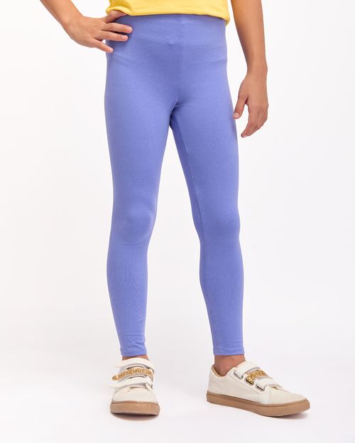 Legging Pack X 2 Niña Bella Rosemen/Azulino Lavanda