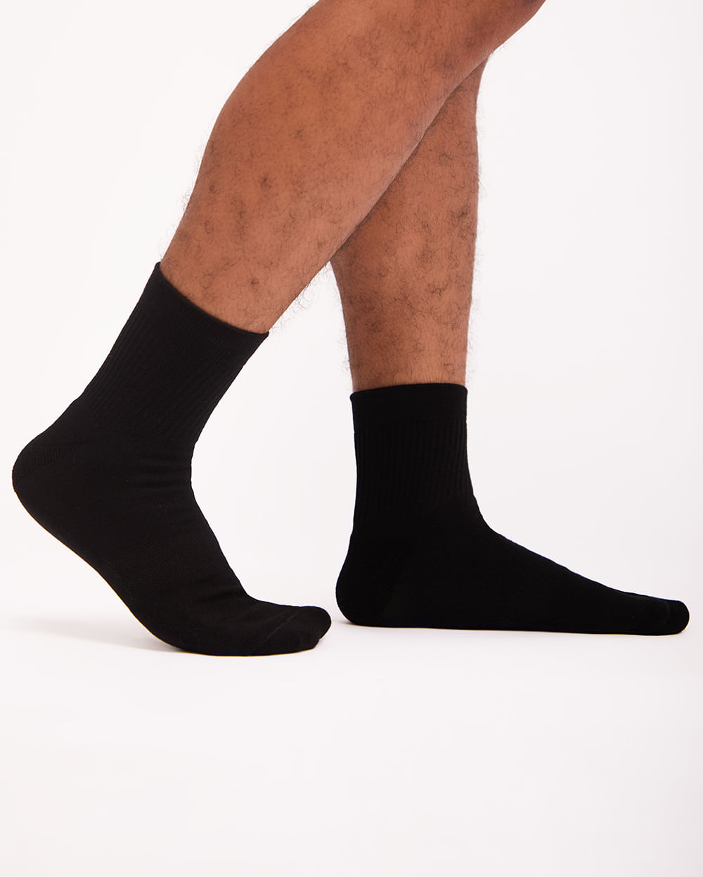 Calcetines-Pack-X-3-Hombre-Henry-Melange-Negro-Verde-U