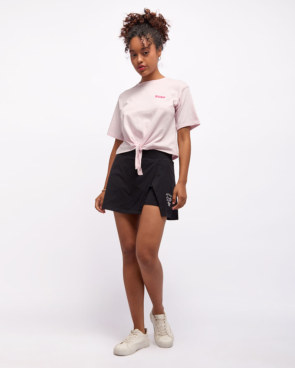 Falda-Short-Mujer-Isabella-Negro-S