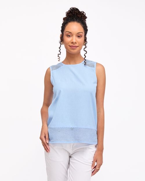 Top Mujer Vale Celeste Dusk