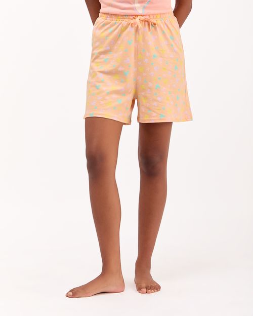 Short Pijama Mujer Jaz Melón Botánico