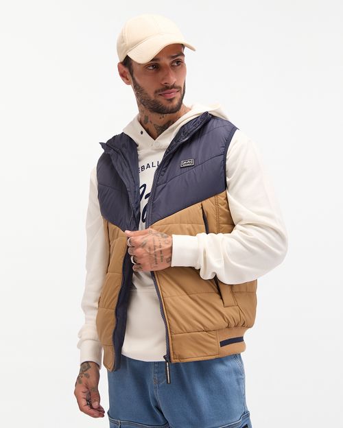 Chaleco Hombre Nonaik Azul Imperial