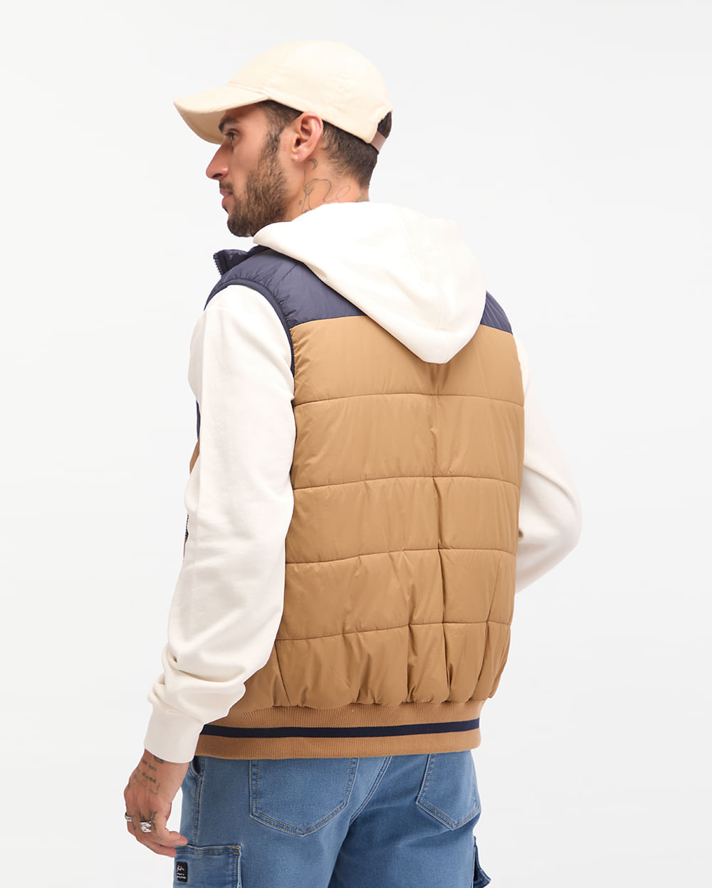 Chaleco-Hombre-Nonaik-Azul-Imperial-M