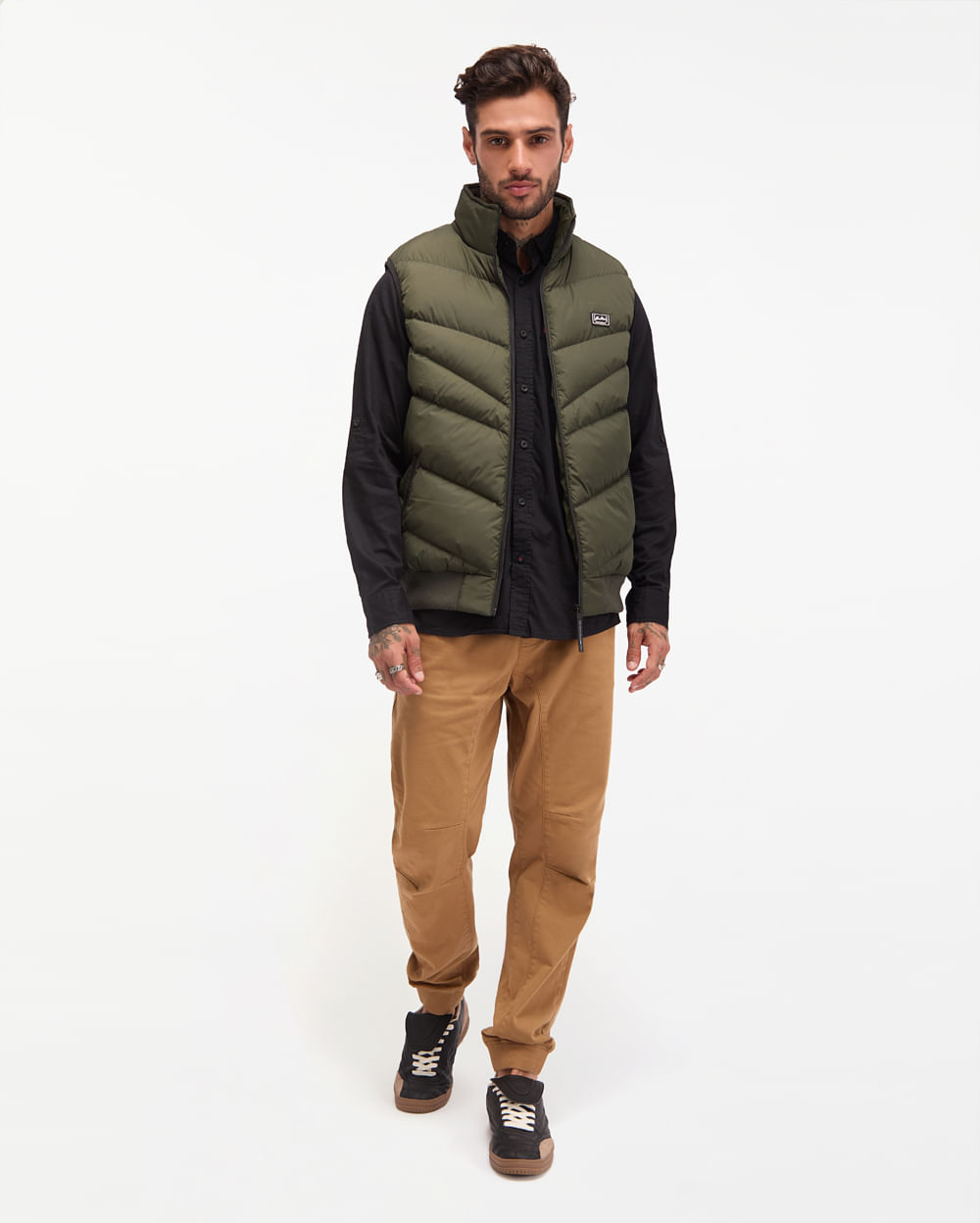 Chaleco-Hombre-Lorenz-Verde-Oficial-M