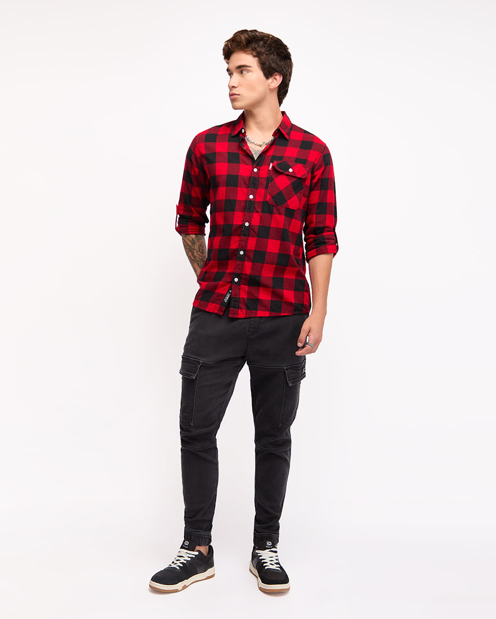 Camisa-Hombre-Thomas-Rojo-M