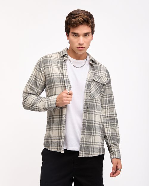Camisa Hombre Thomas Plomo