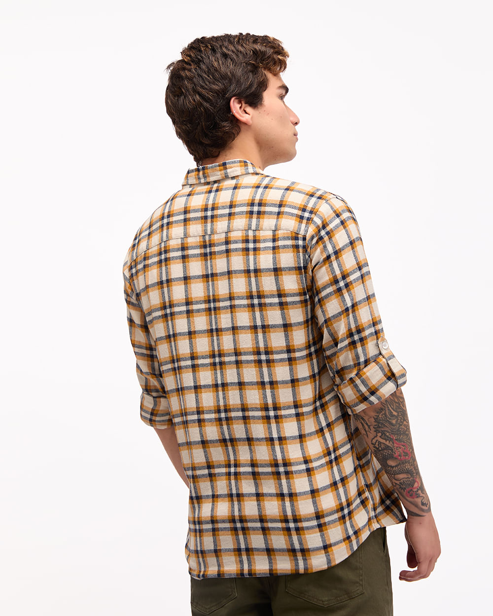 Camisa-Hombre-Thomas-Crema-Pastel-M