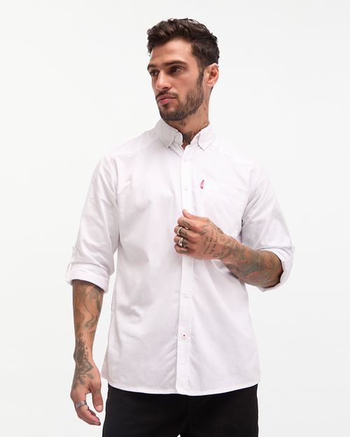 Camisa Hombre Jano Blanco