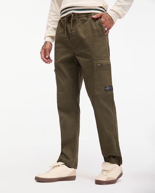 Jogger Hombre Loki Verde Militar