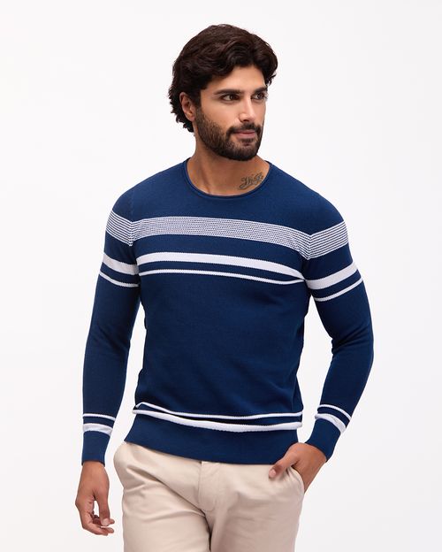 Chompa Hombre Jhair Azul Atlántico