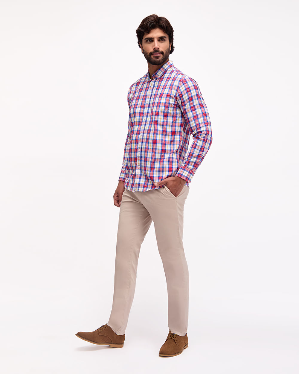Camisa-Hombre-Piedro-Rojo-America-M