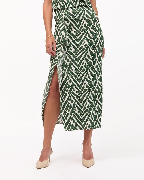 Falda Mujer Danae Verde Musgo