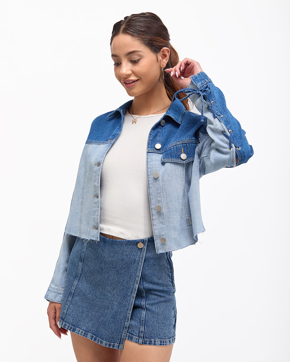 Casaca-Mujer-Luciana-Medium-Blue-Block-Color-S