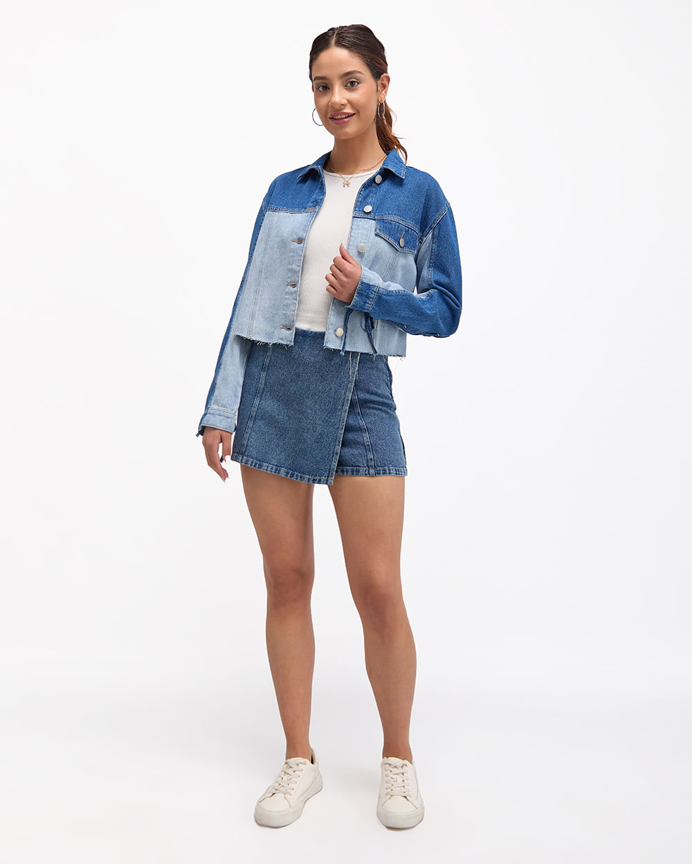 Casaca-Mujer-Luciana-Medium-Blue-Block-Color-S