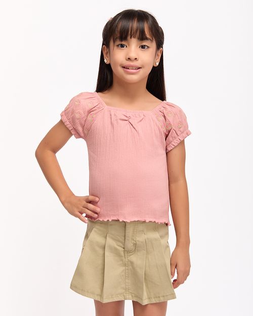 Polo Niña Natalie Rosa Dusty