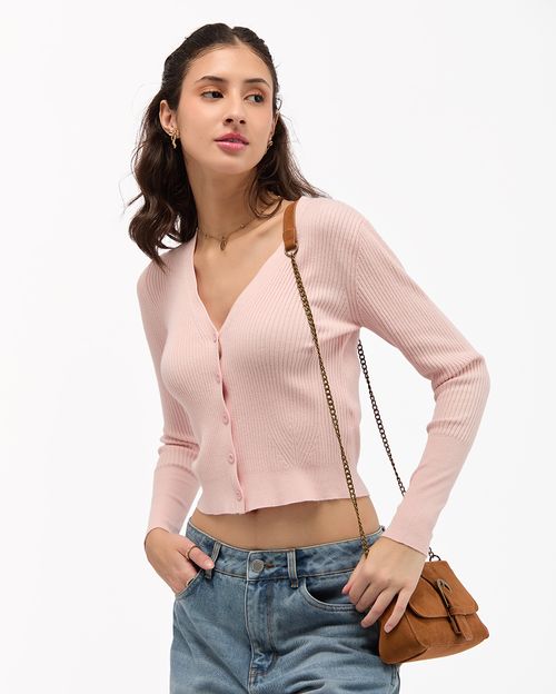 Chompa Mujer New Openbor Rosado Agua