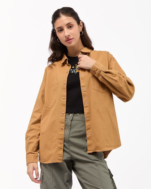 Blusa Mujer Yelita Beige Tannin