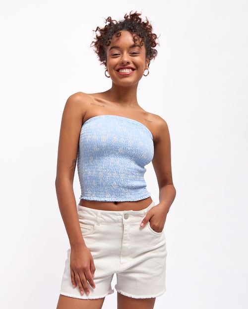 Top Mujer Alba Acero Lavanda
