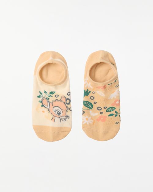 Calcetines Pack X 2 Mujer Olivia Coco/Beige