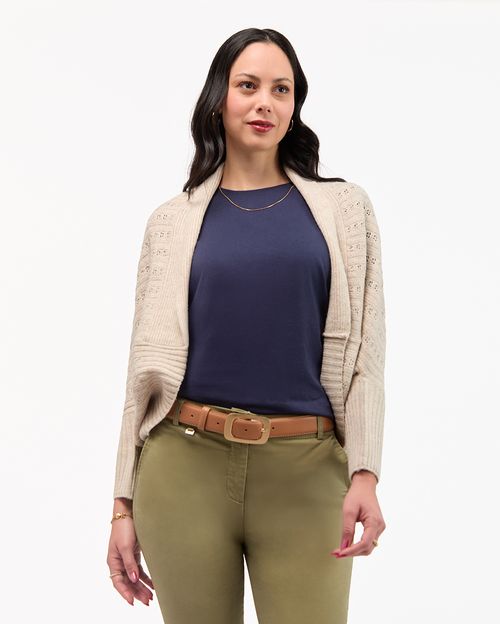 Capa Mujer Kamila Beige Arena
