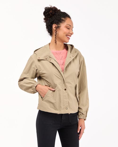 Casaca Mujer Mishell Beige Safari