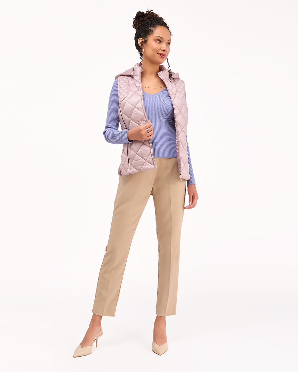 Chaleco-Mujer-Paola-Lila-Pastel-S