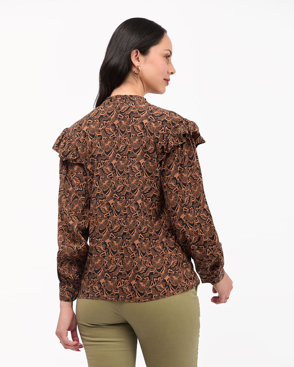 Blusa-Mujer-Agnes-Print-Negro-S