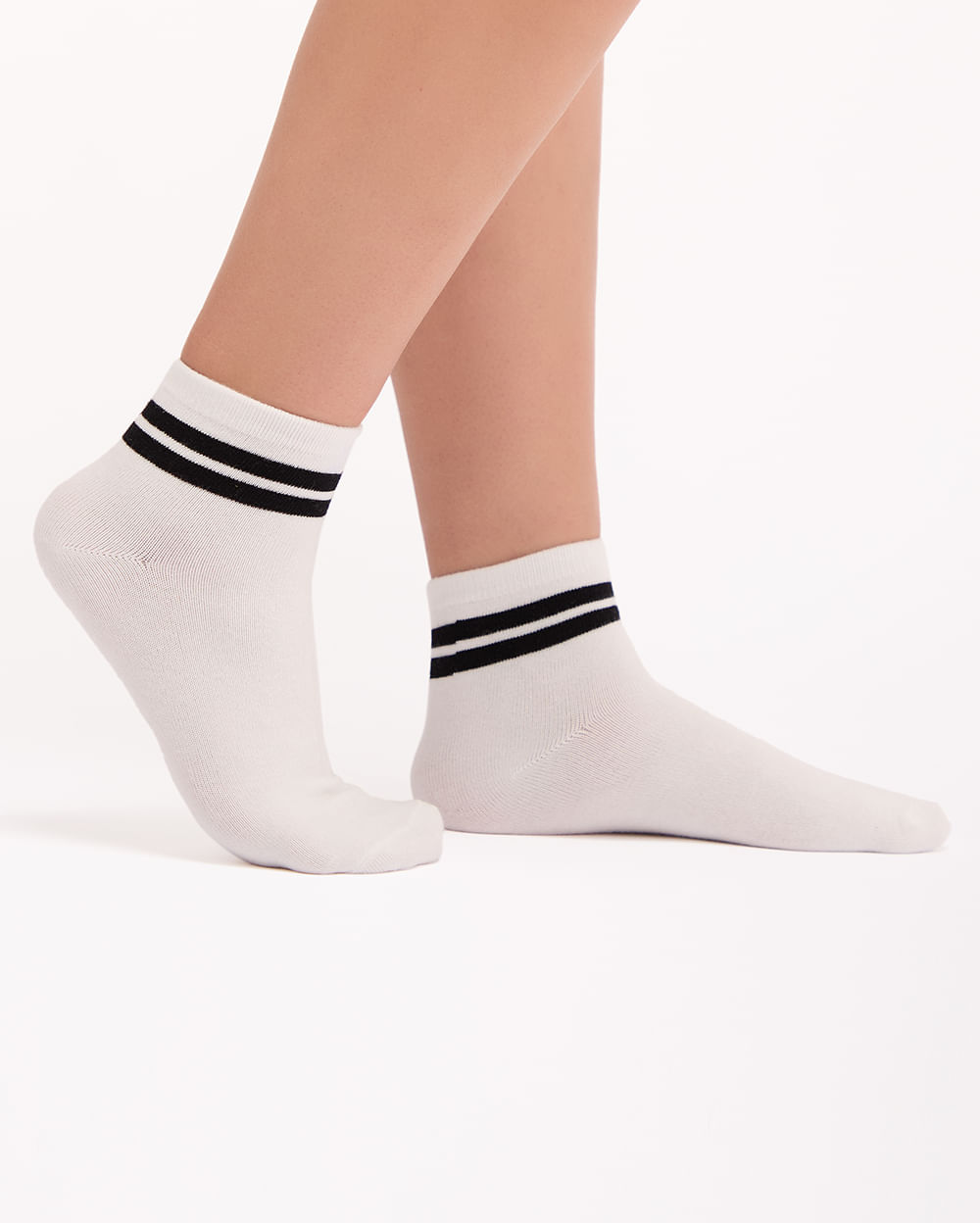 Calcetines-Pack-X-3-Mujer-Daniela-Blanco-Negro-Perla-U