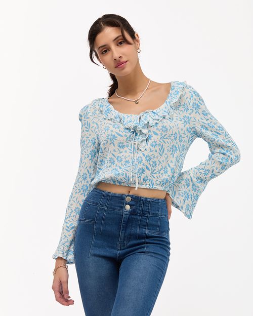 Blusa Mujer Anastacia Coco