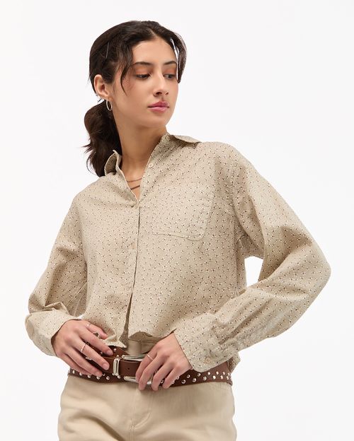 Blusa Mujer Nataniel Beige